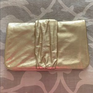 Gianni Binni gold clutch